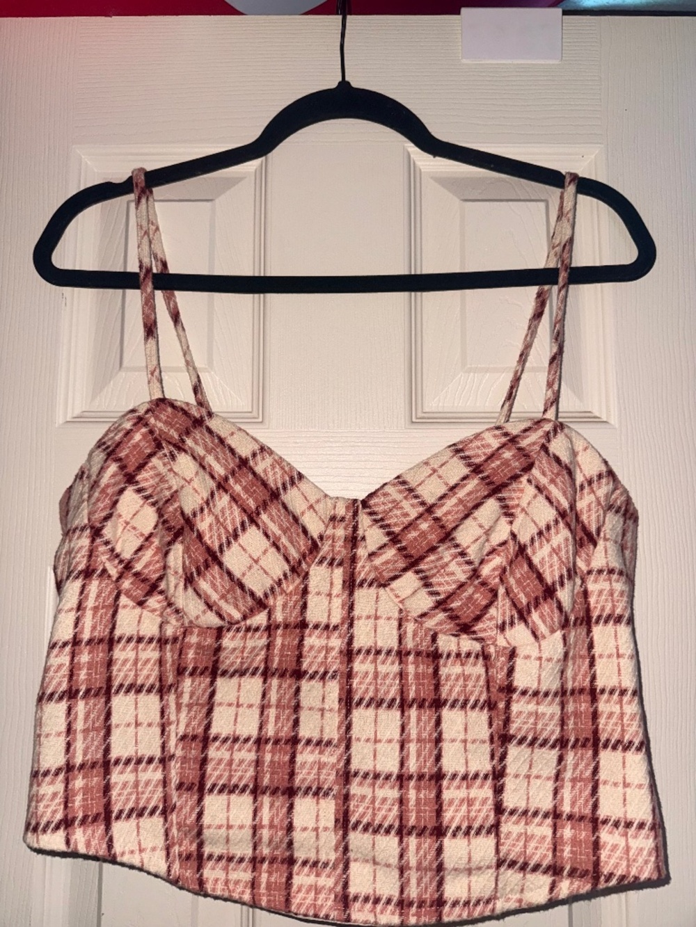 Plaid Crop Top